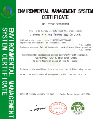 Environmental Management System Certification 